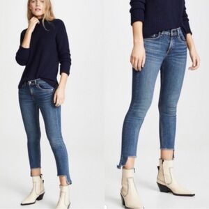 RAG & BONE Cate Mid Rise Ankle Skinny Jeans